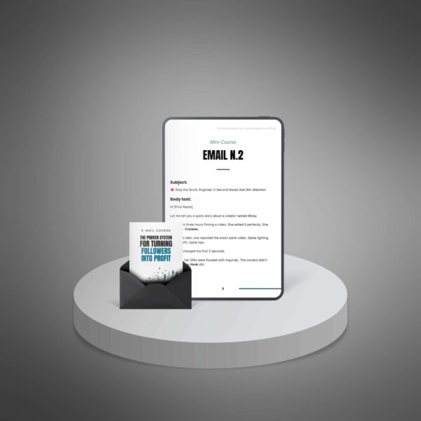 The Proven System for Turning Followers into Profit