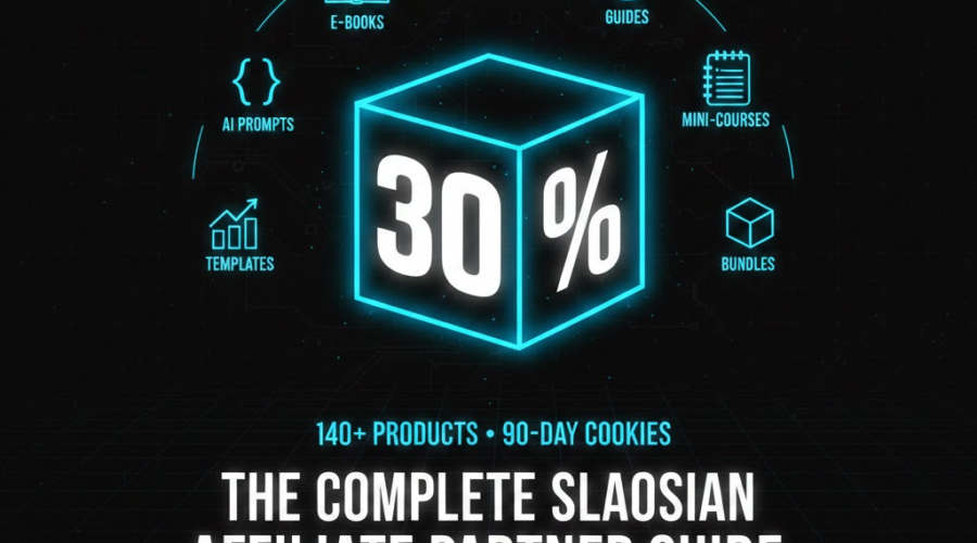 The Complete Slaosian Affiliate Partner Guide | Promote Real Digital Products. Earn 30%. Build a Sustainable Income